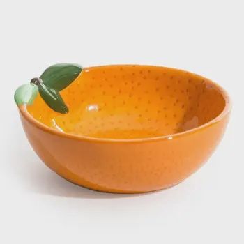 CERAMIC ORANGE BOWL
