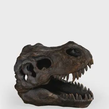 TREX SKULL TABLE DECOR