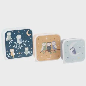 SET OF 3 MAGICAL FOREST LUNCHBOXES