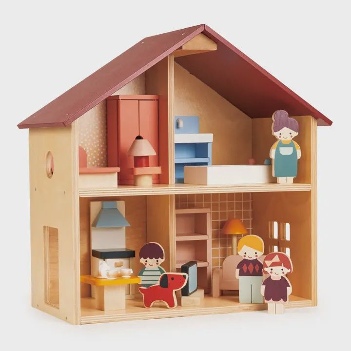 WOOD DOLL HOUSE