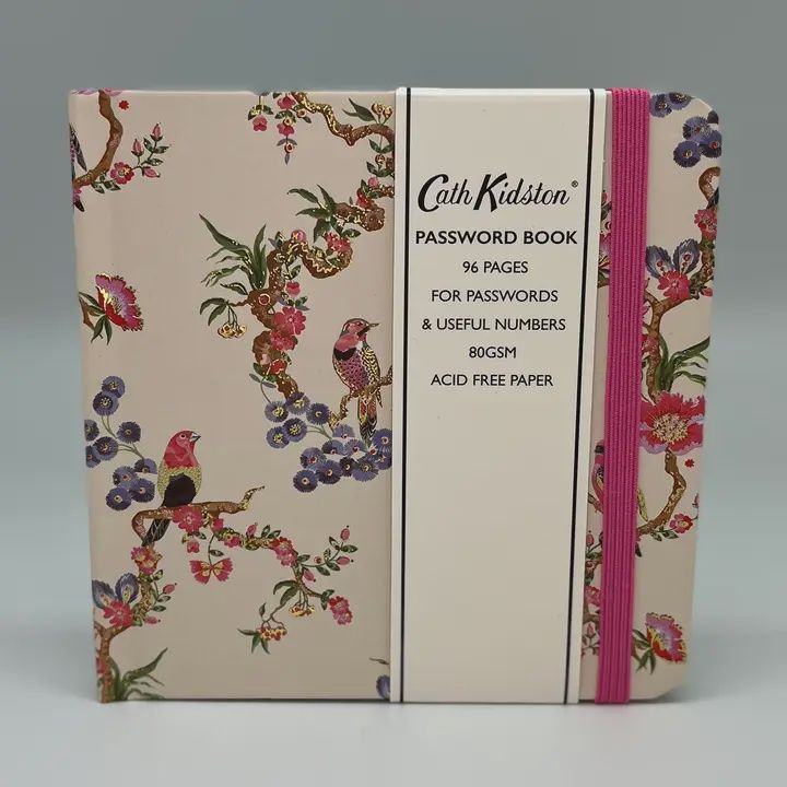 Password Book Birds &amp; Flowers