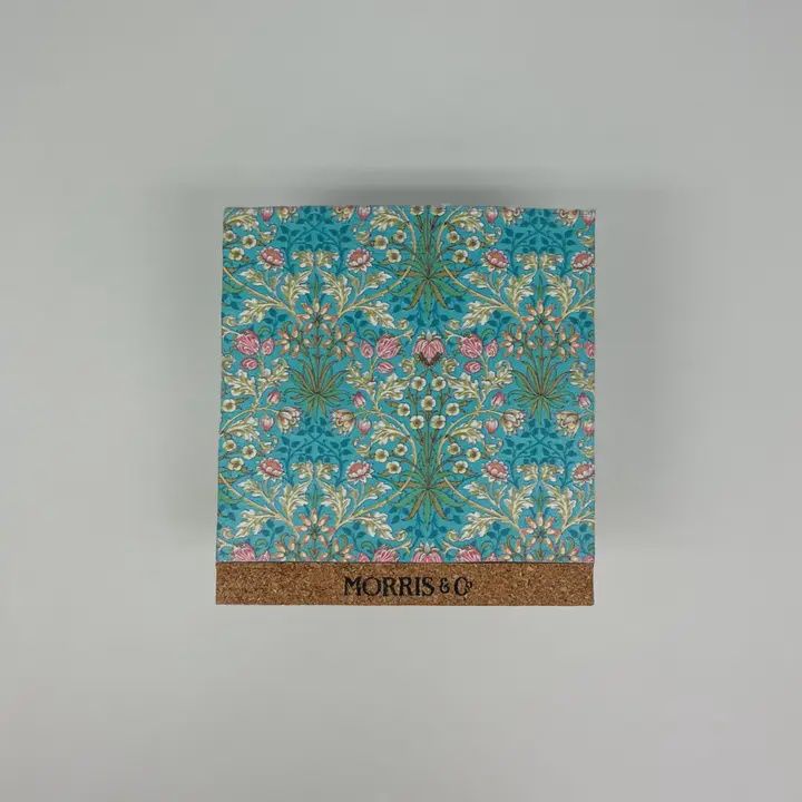 Cork Base Memo Block Flowers