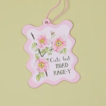 NAUGHTY FLORALS CAR FRESHNERS
