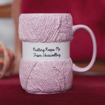 KNITTING MUG