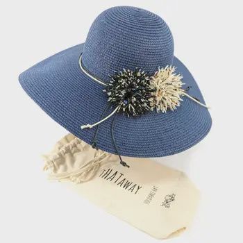 NAVY FOLDABLE HAT