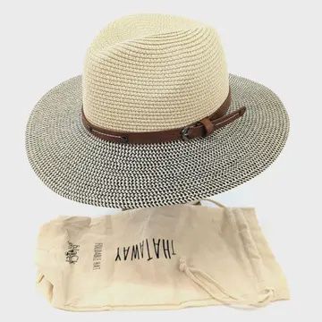 PANAMA TWO TONED TRAVEL HAT