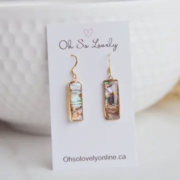 ABALONE EARRINGS