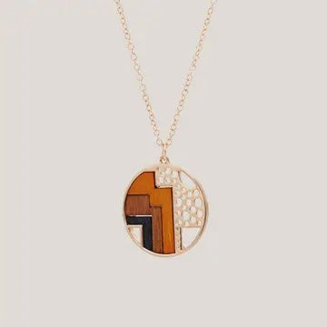 WOOD NECKLACE PARIS