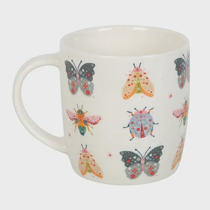 FLORAL BUG  MUG