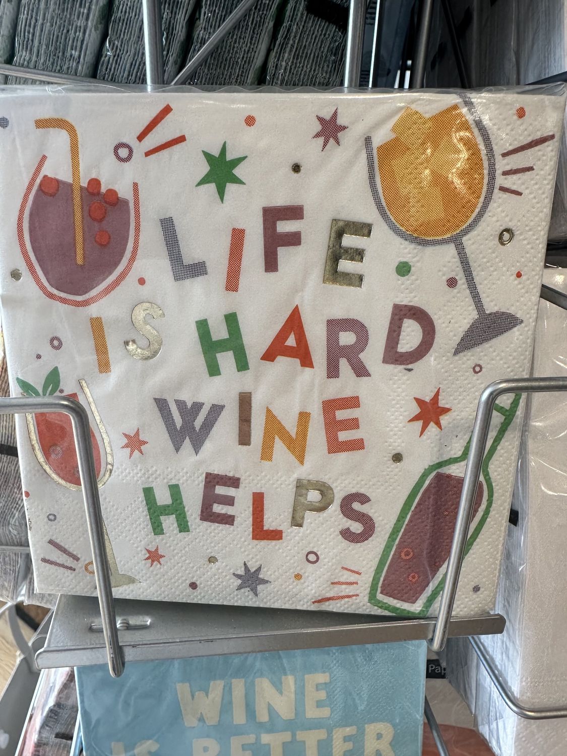 COCKTAIL NAPKINS ASST.