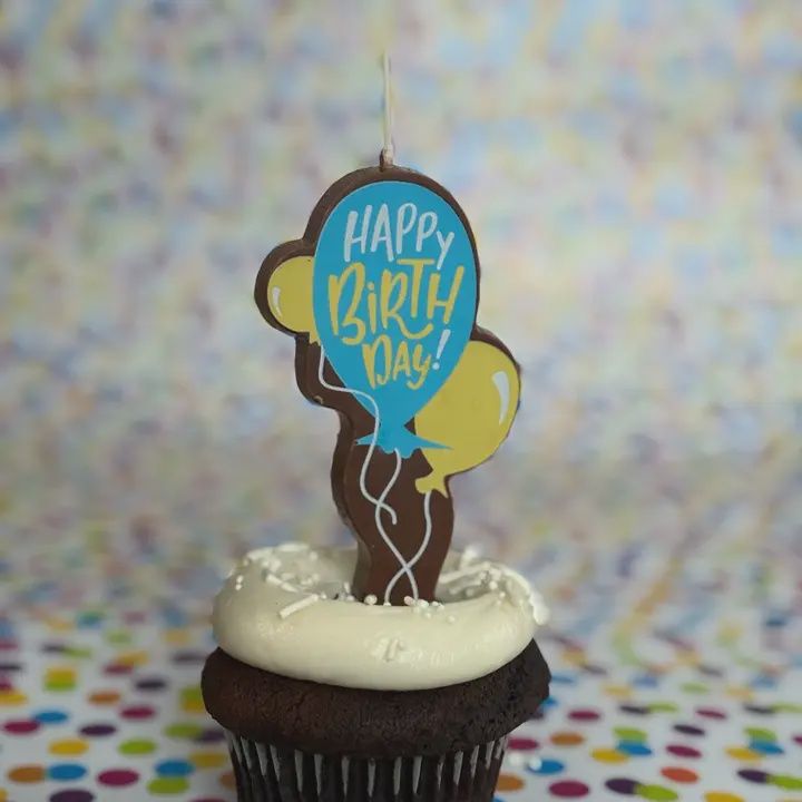 EDIBLE BALLOON CANDLES ASST.