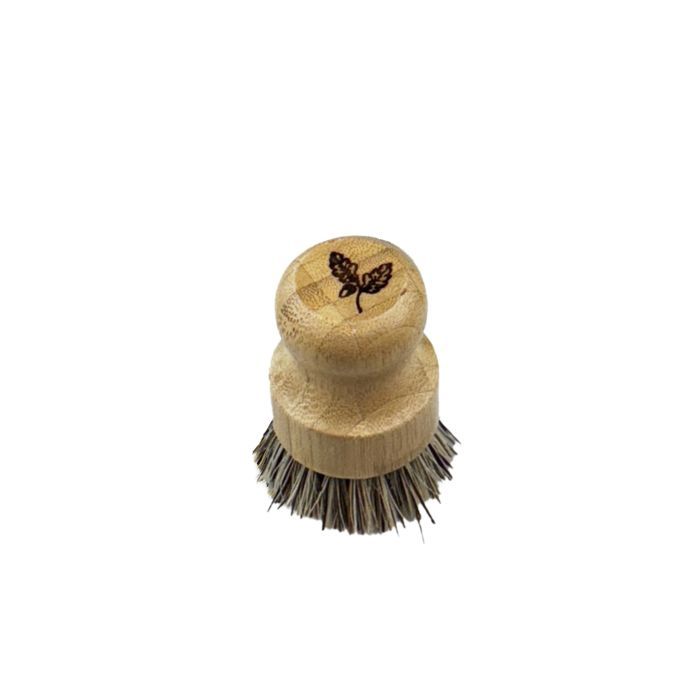 Bamboo Pot Brush Autumn Acorns