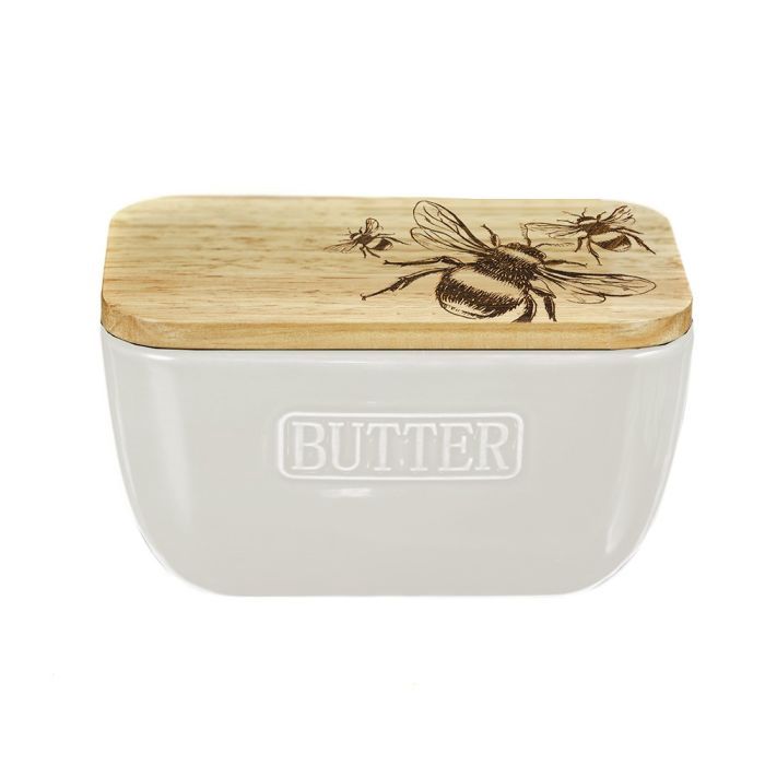 Selbrae House Butter Dish Bee