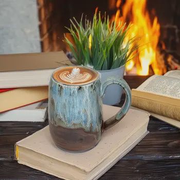 HANDMADE COPPER WATERFALL MUG