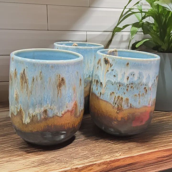 COPPER WATERFALL WINE CUP