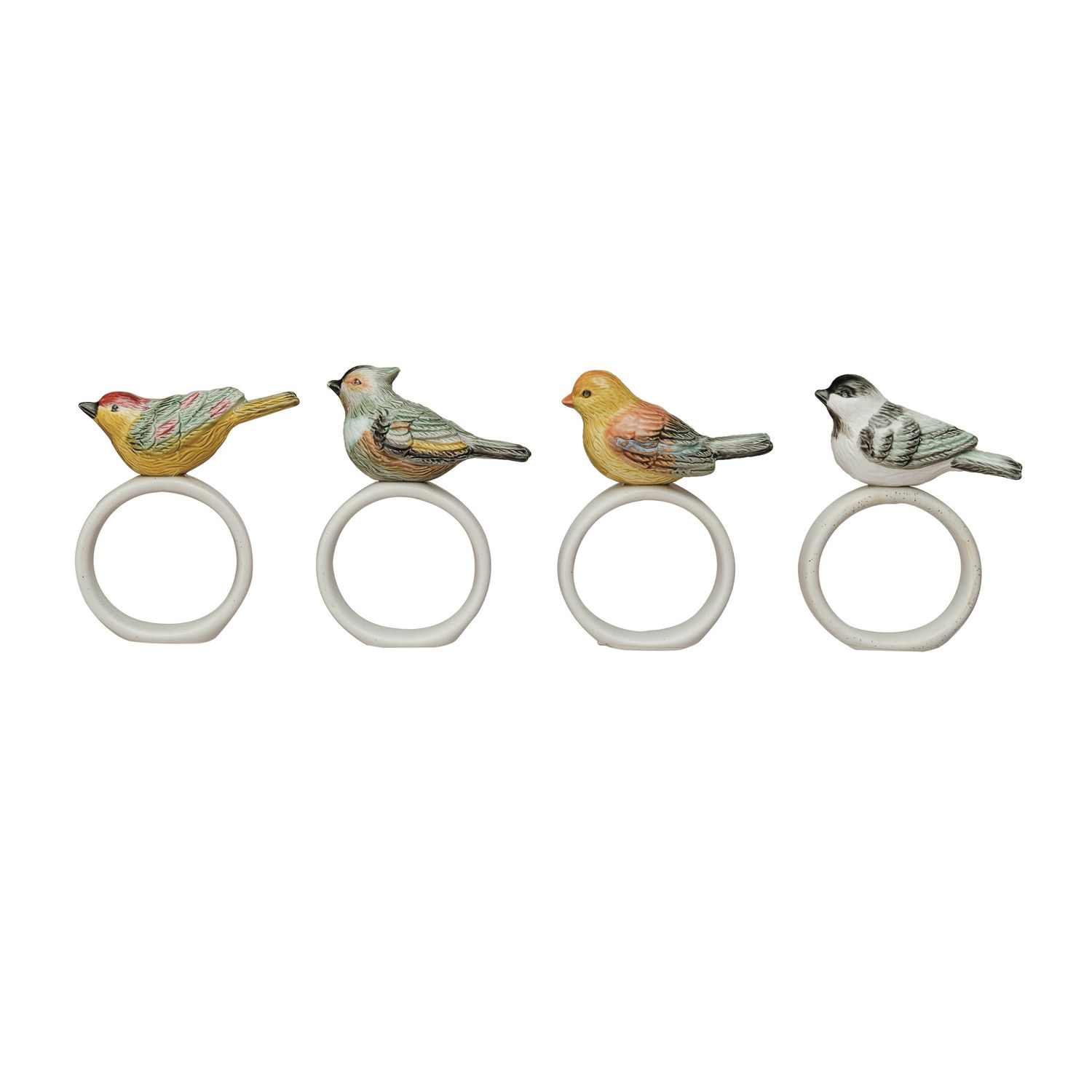 Stoneware napkins ring