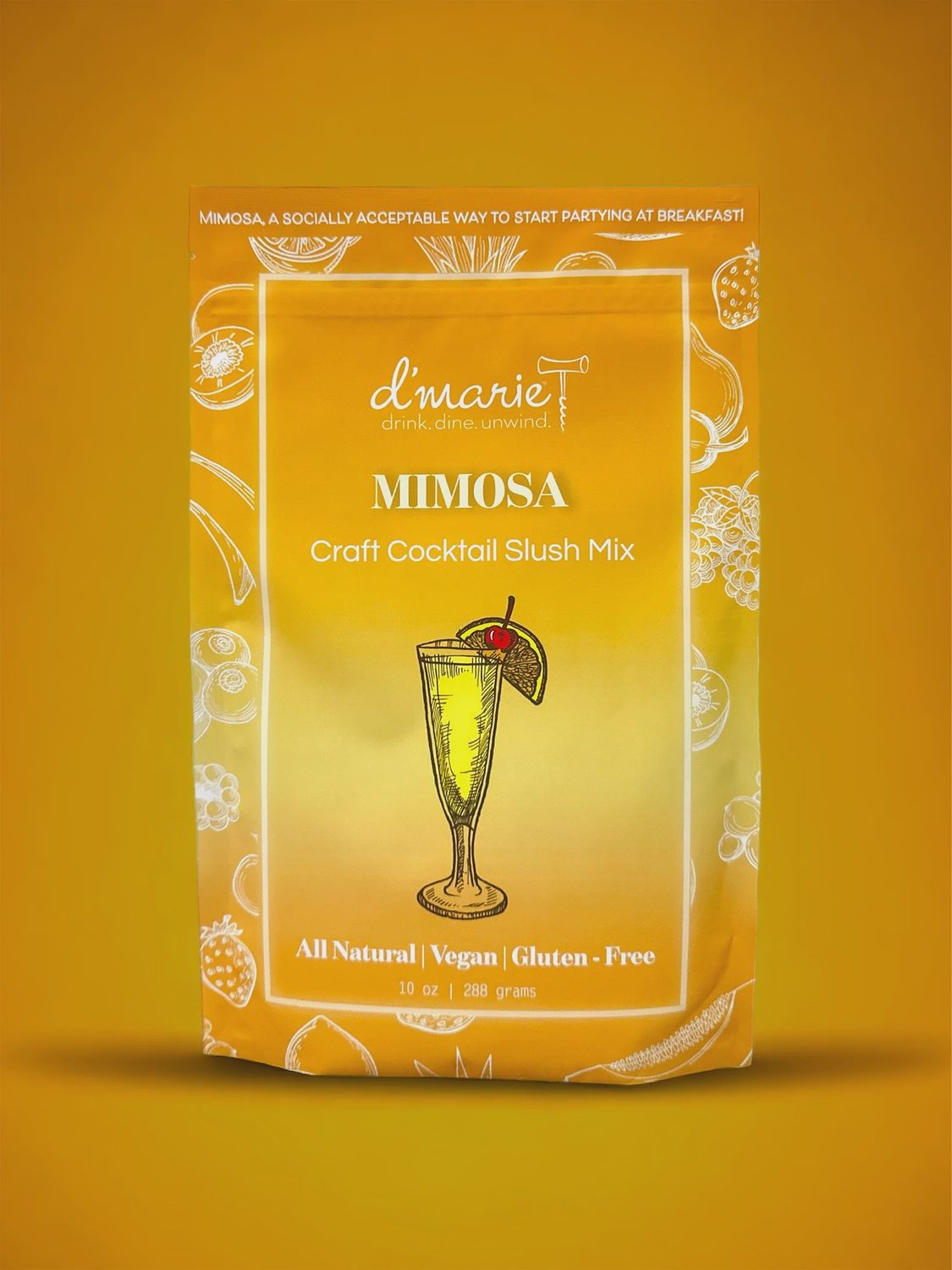 D'marie Mimosa Cocktail Slush Drink Mix