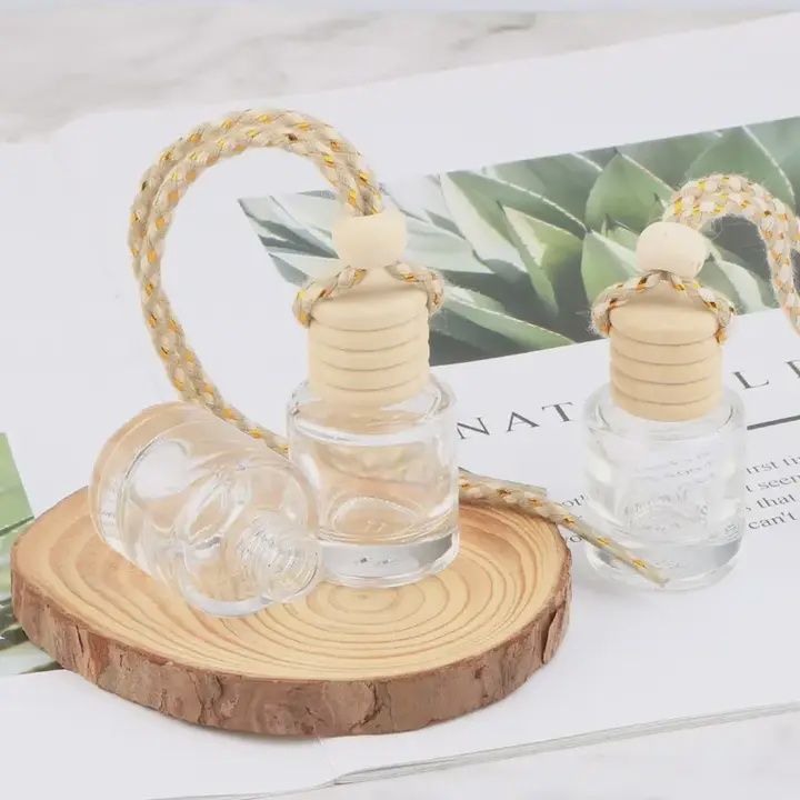 Round Boho Hanging Car Freshener Assorted Scents