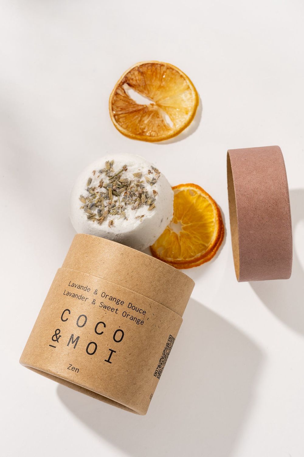 BATH BOMBS - LAVENDER + ORANGE
