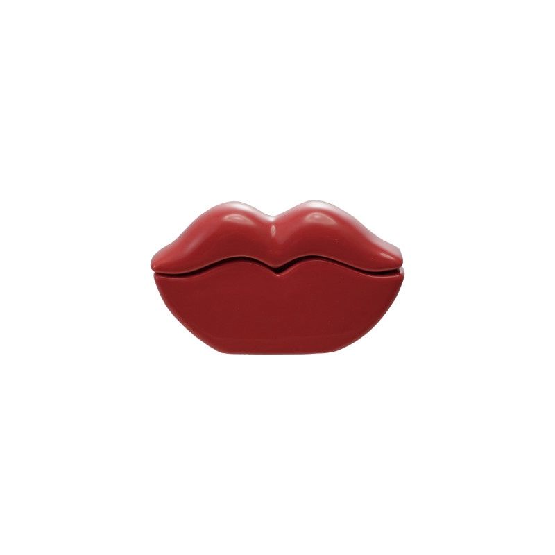LIP SHAPED STONEWARE BOX