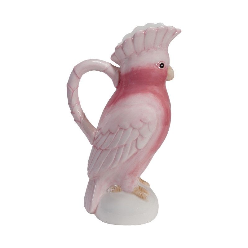 COCKATOO CERMIC PITCHER
