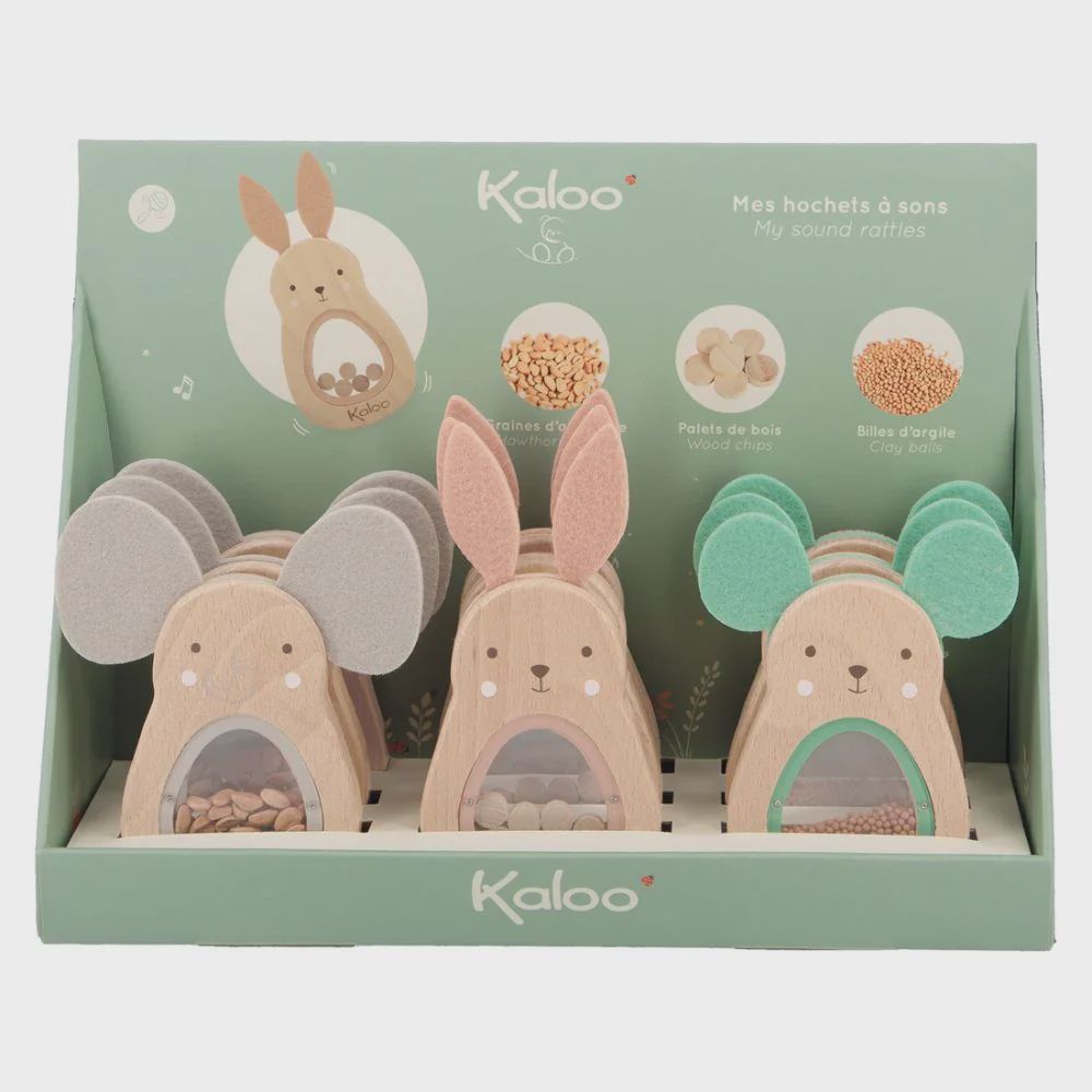 Kaloo Sound Rattles Assorted