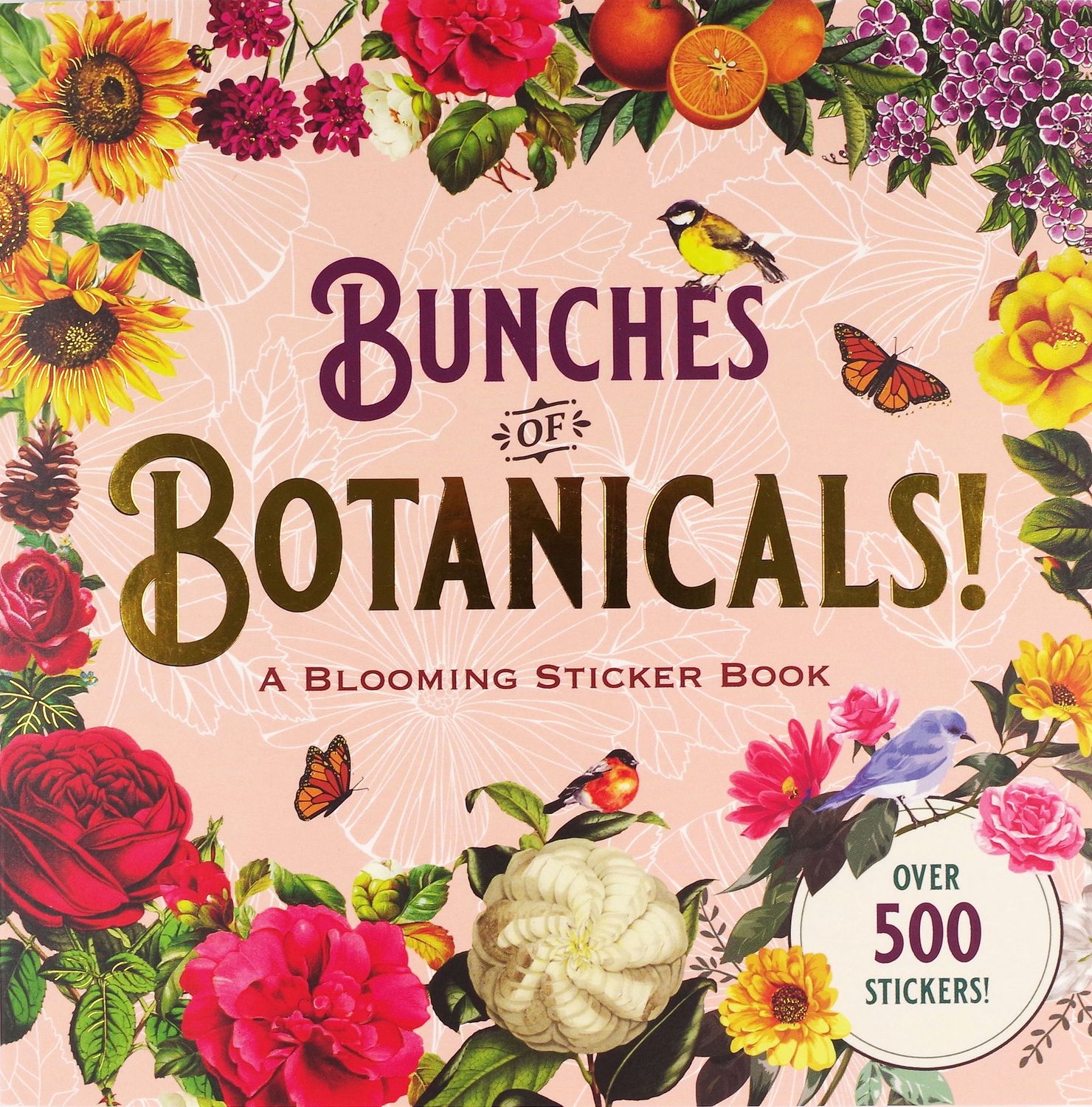 BUNCHES OF BOTANICALS STICKER BOOKS