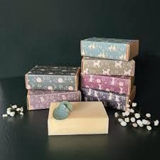 Black Pomegranate Boxed Soap With Animals Assorted