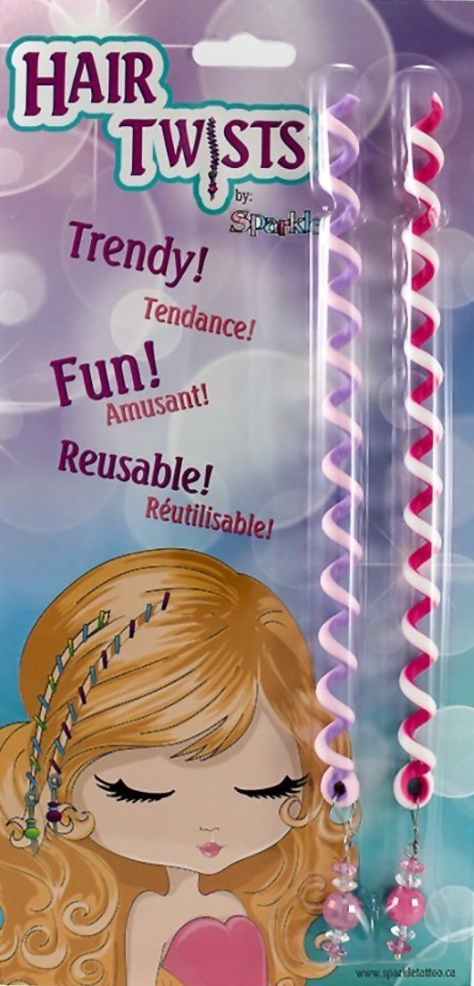 Sparkle Hair Twists 2pk