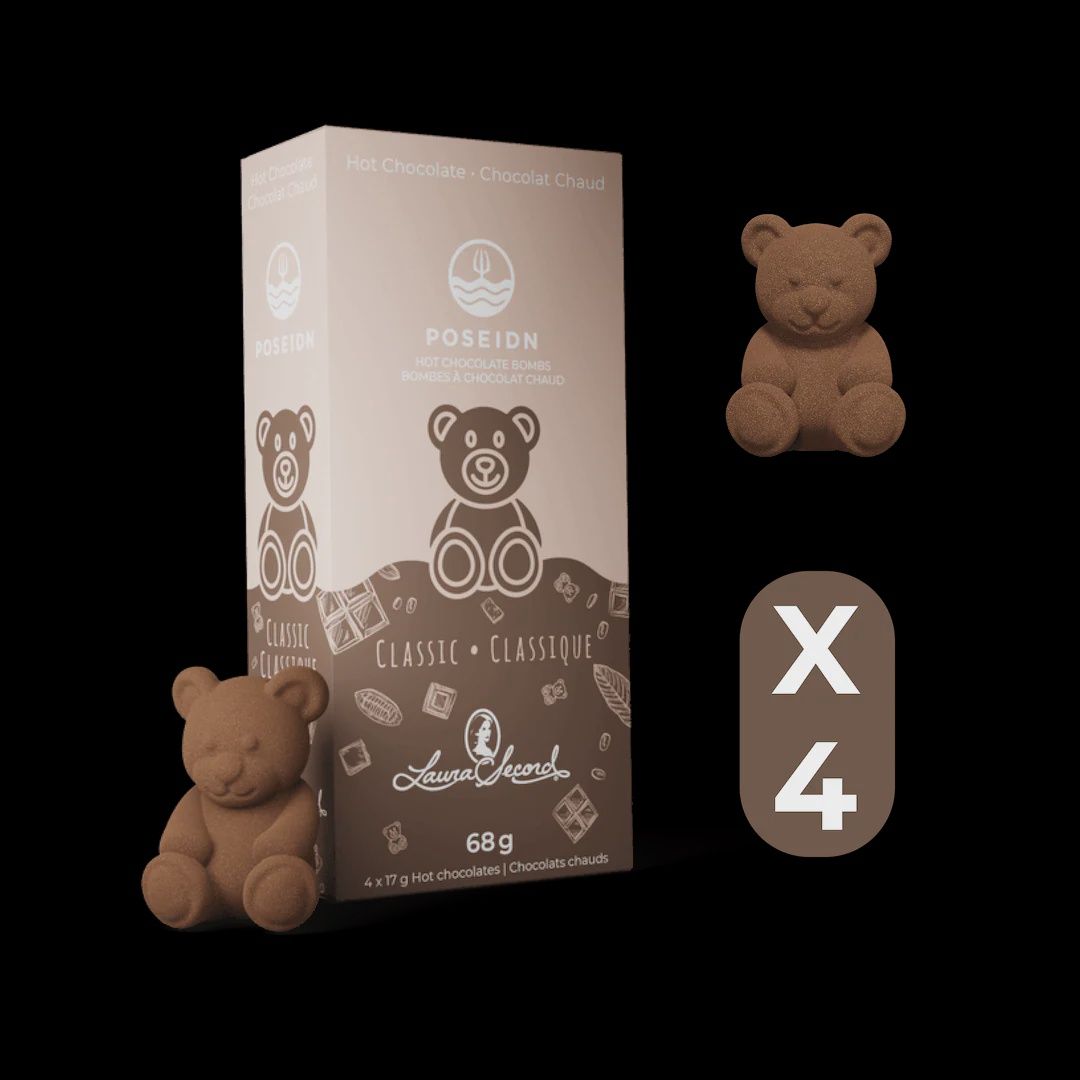 Classic Hot Chocolate Bomb Bears 4pk