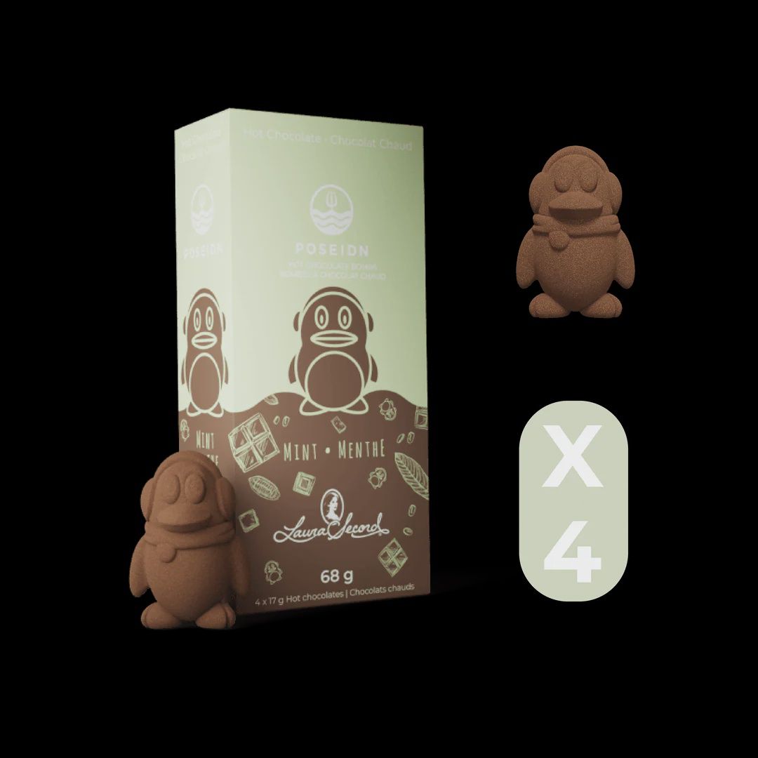 Mint Hot Chocolate Bomb Penguins 4pk