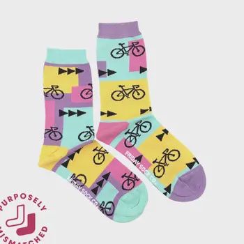 Women's 80's Road Bikes Socks