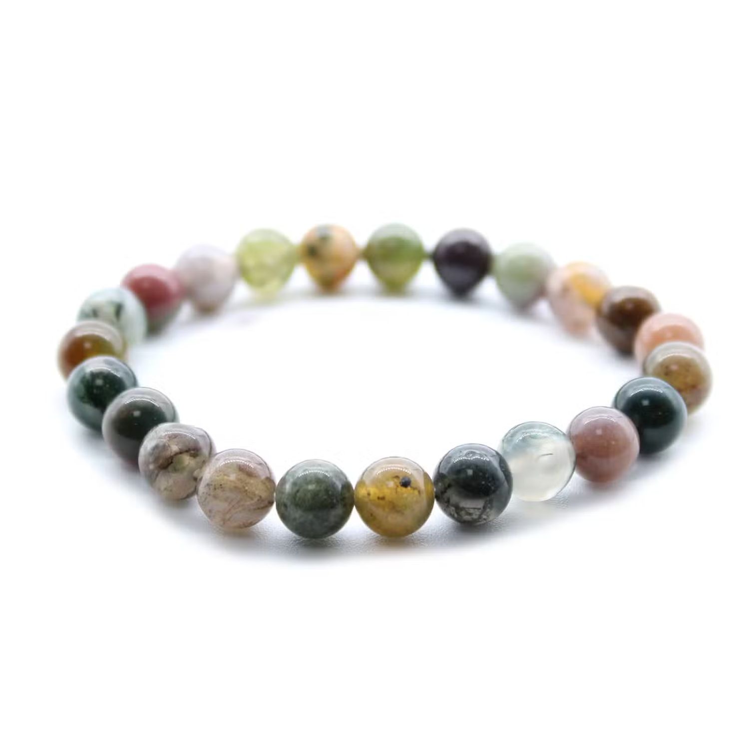 Power Bracelet Moss Agate
