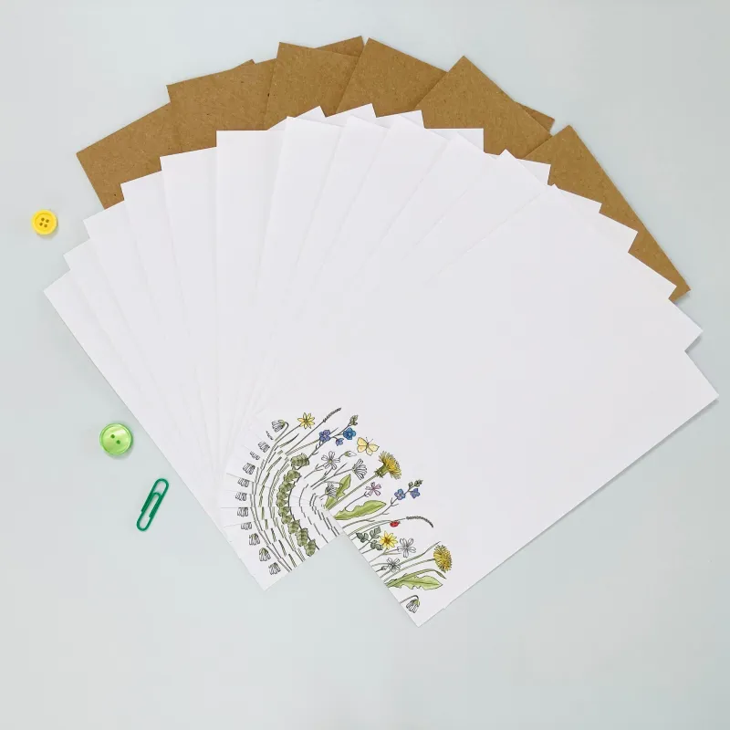 Writing Set - Wild Flowers