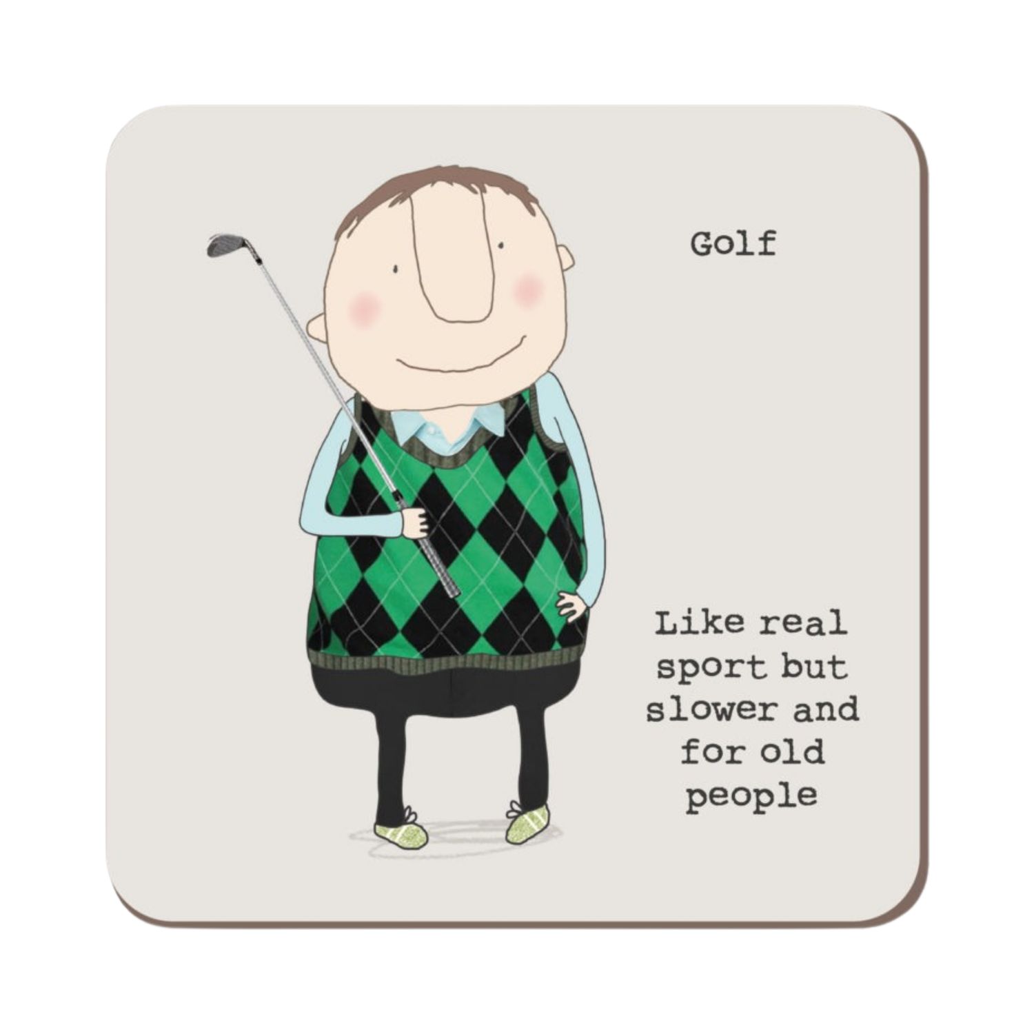 Rosie Golf Coaster