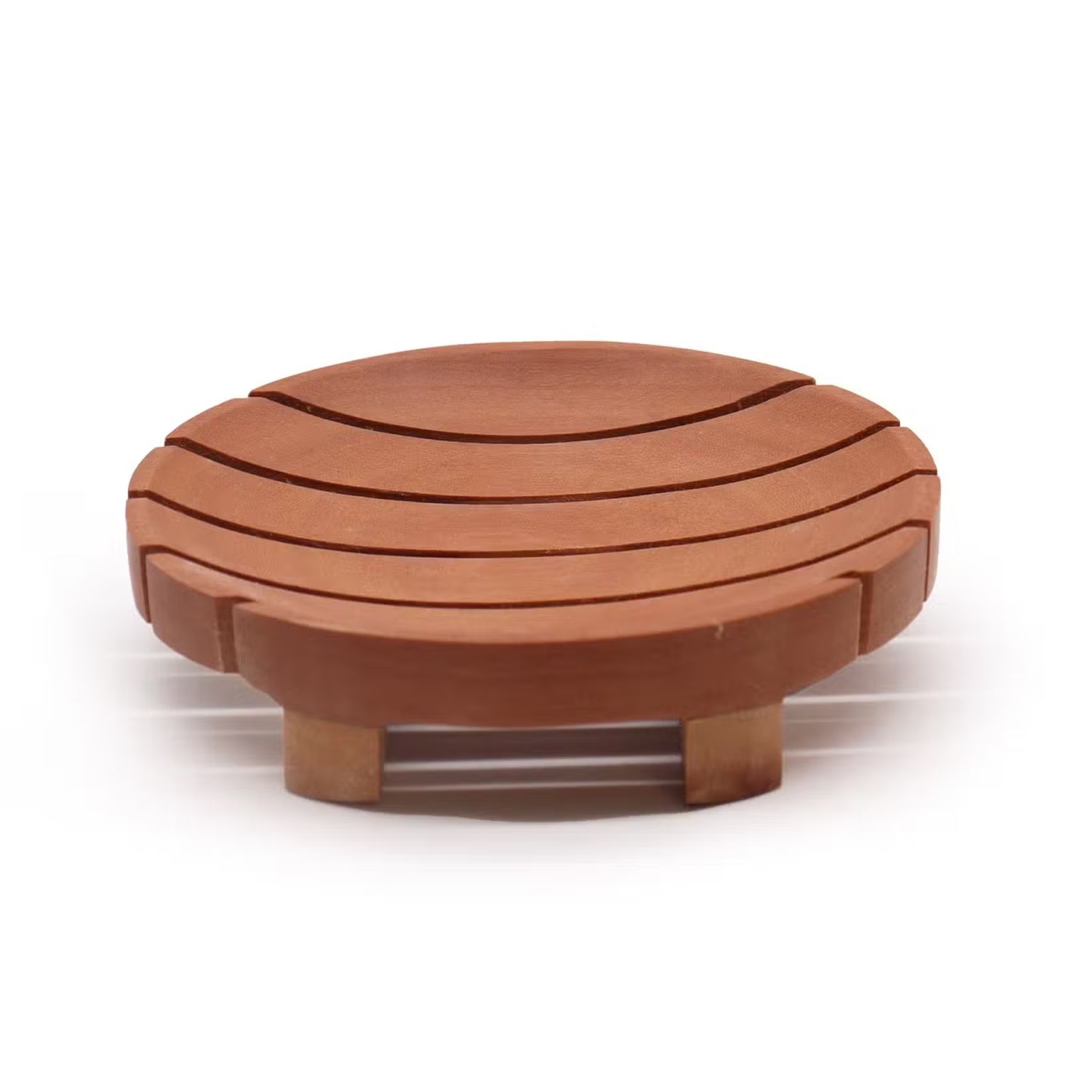 Classic Naseberry Round Soap Dish