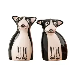 SALT AND PEPPER BOSTON TERRIER HANDMADE