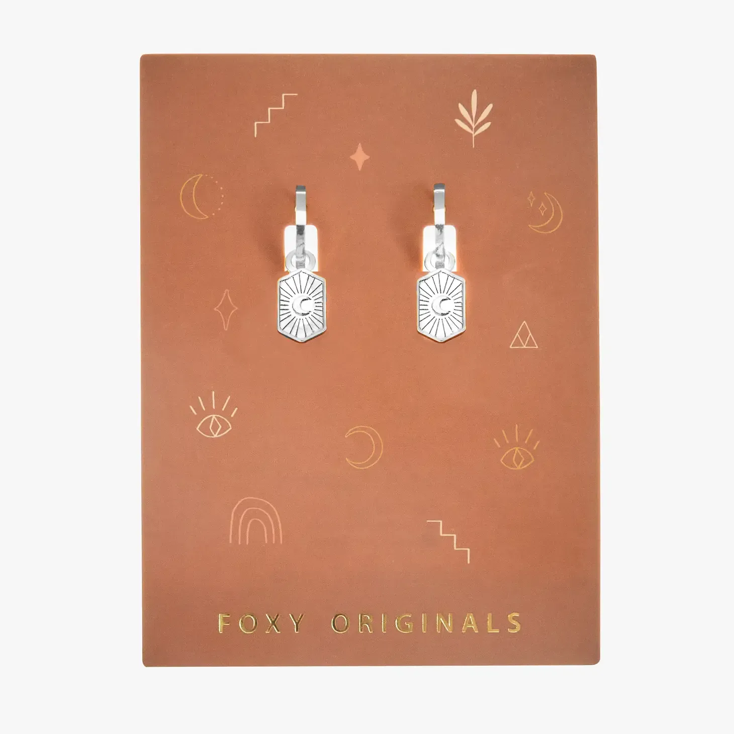 EARRINGS SILVER ARCH SKY