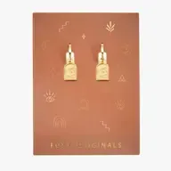 EARRINGS ARCH SKY GOLD