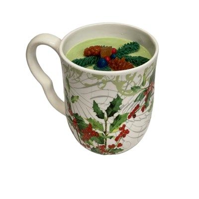 SUGARED SPRUCE SOY CANDLE MUG 14OZ