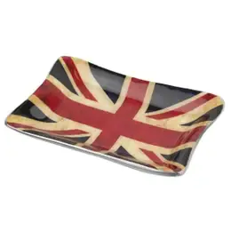 UNION FLAG TRAY 12X8CM