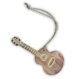 WOOD GUITAR ORNAMENT