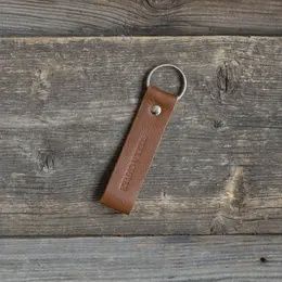 RICHMOND LEATHER KEYCHAIN, Colour: HAZELNUT