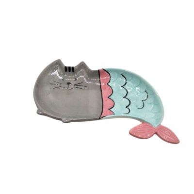 MERMAID CAT PLATE
