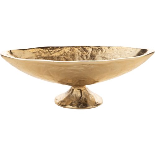 GOLD FREEFORM BOWL FOOTED