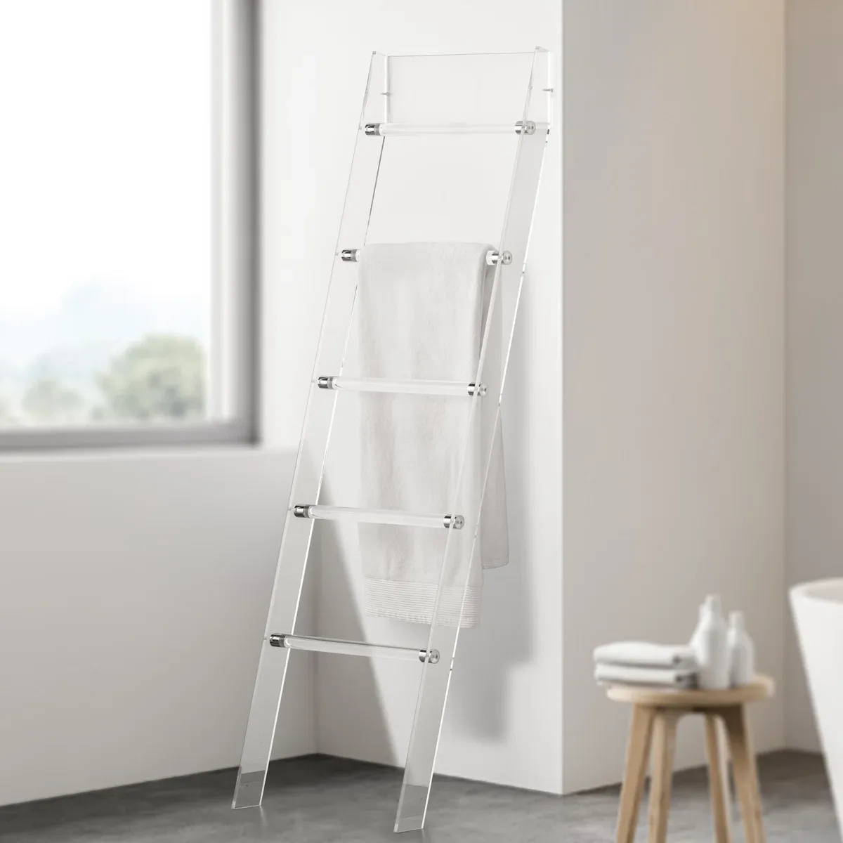 Acrylic Ladder Rack