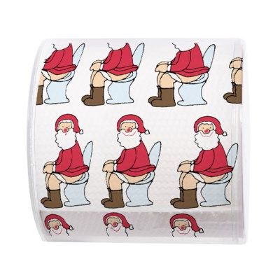 SANTA TOILET PAPER