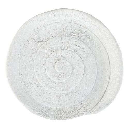 MATTE WHITE SHELL DISH