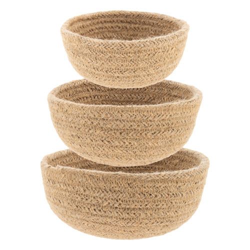 NATURAL WOVEN BOWL