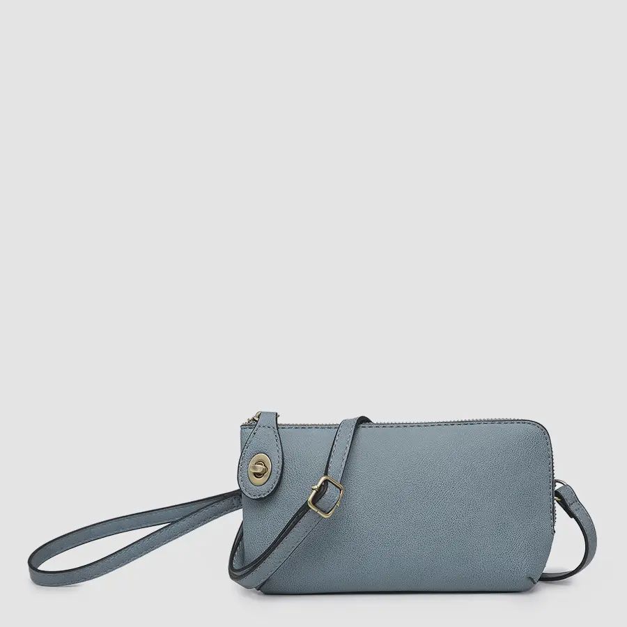 KENDALL CROSSBODY WRISTLET, Colour: CAPRI BLUE